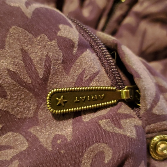 Ariat SZ Small Purple Brocade Vest - Picture 7 of 7